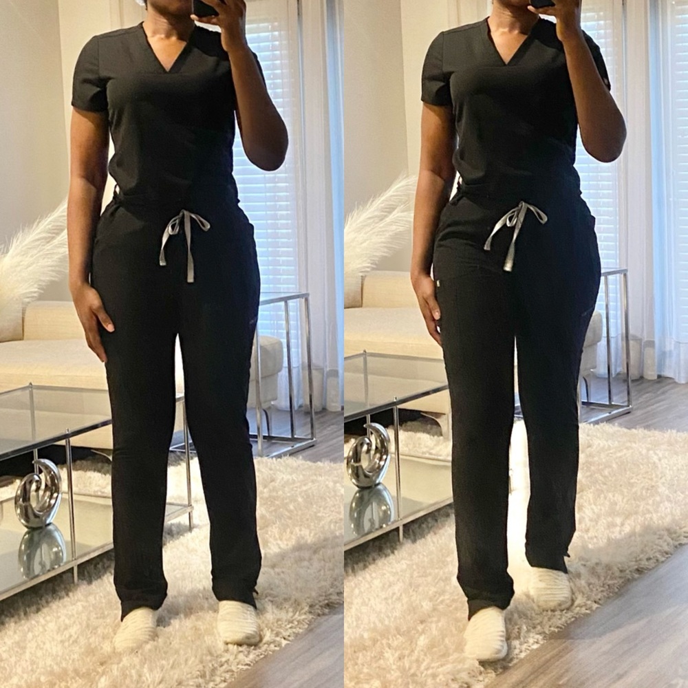 Black Figs Scrubs Set